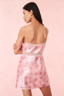 Finta Sequin Mini Dress | Flamenco Pink