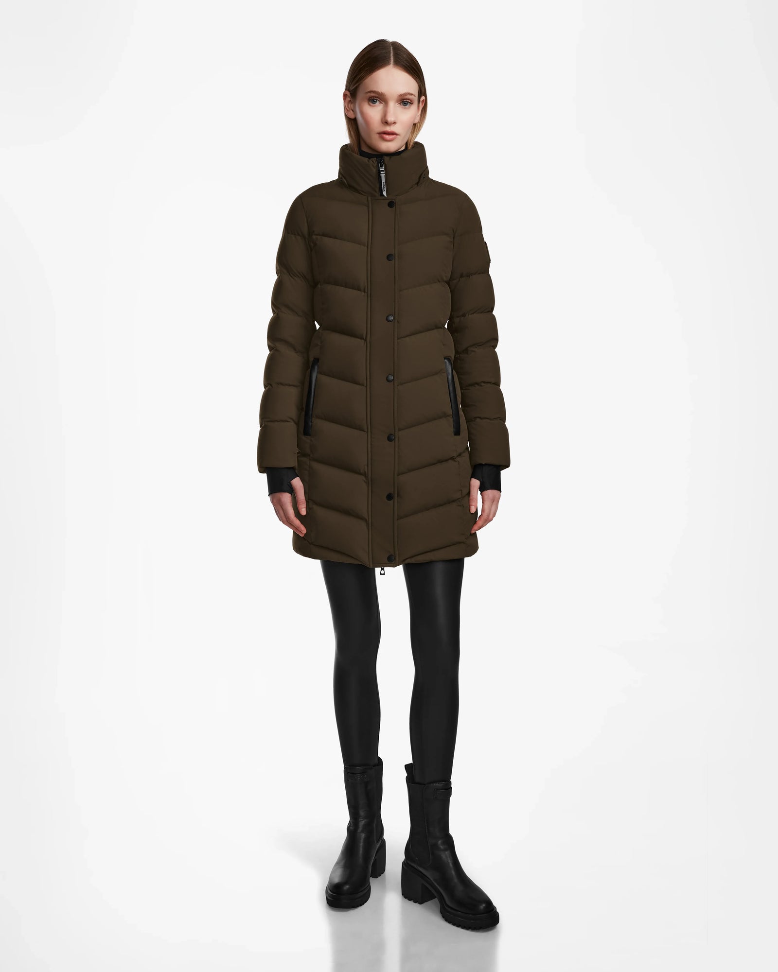 Women | Down Puffer ELISA - L123516 | Army