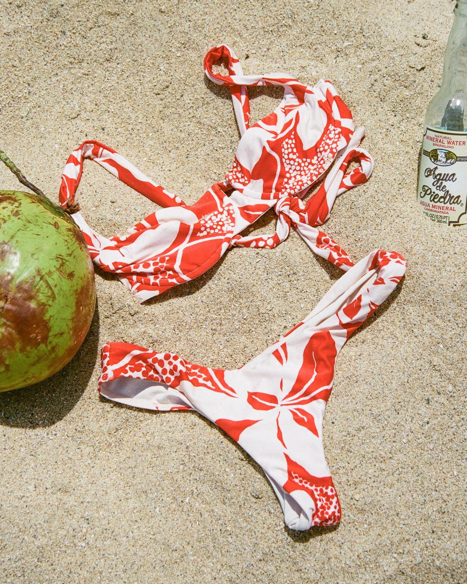 Rocky Bikini Bottom | Hibiscus Bloom