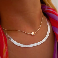 Self Control Herringbone Chain Necklace | Sterling Silver