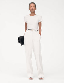 Women | Fluid Trouser | Off White