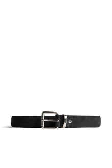 Men | Bobby Suede Belt | Black