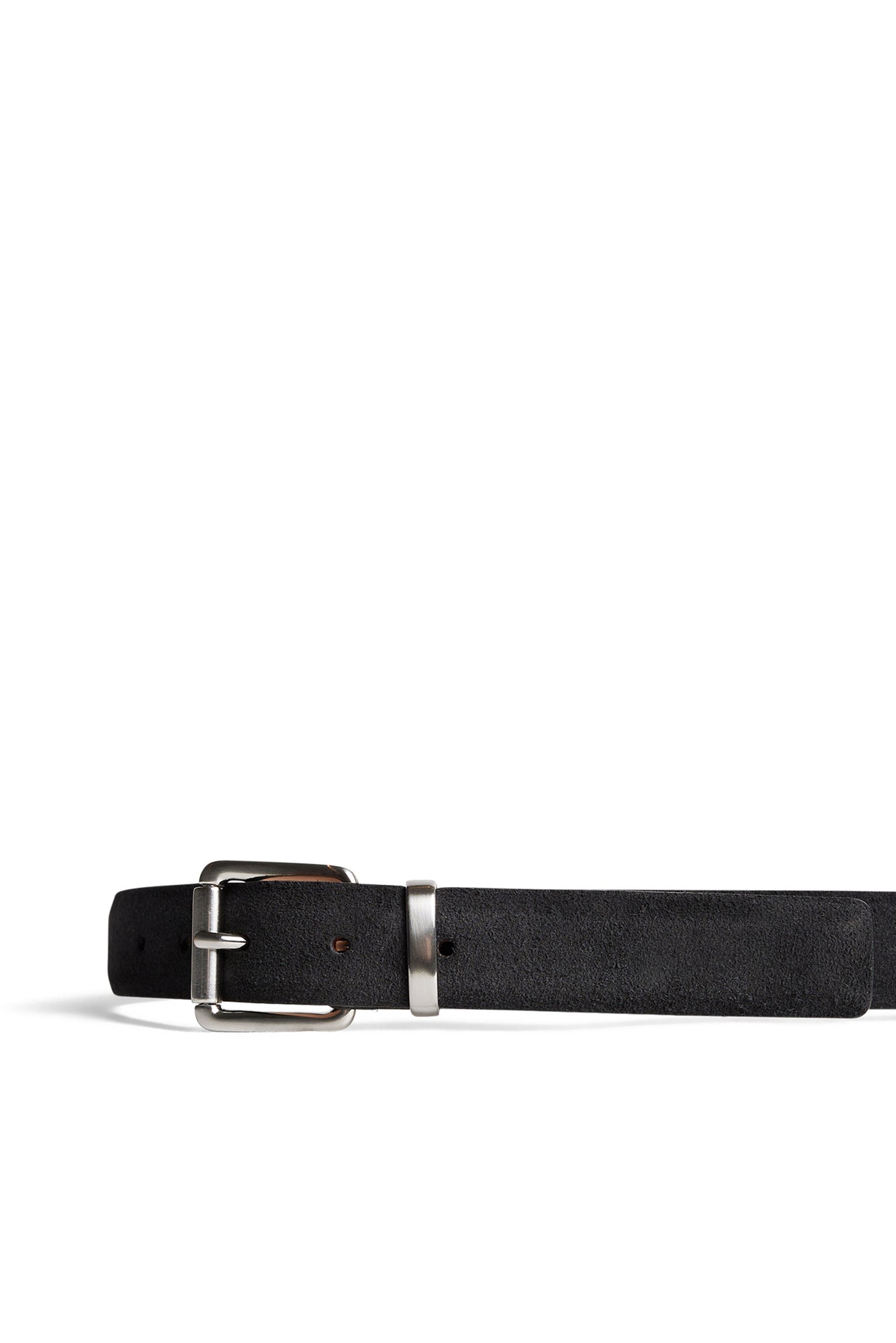 Men | Bobby Suede Belt | Black