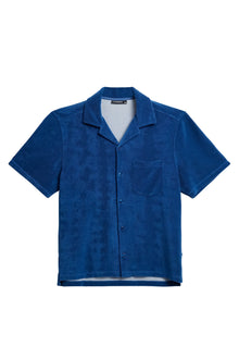 Ted Terry Resort Shirt in Estate Blue by J.Lindeberg