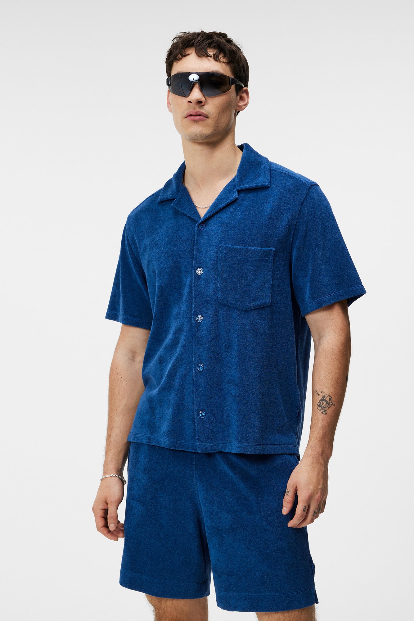 Men | Ted Terry Resort Shirt | Estate Blue