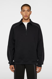Men | Canter Quarter Zip Sweat | Black