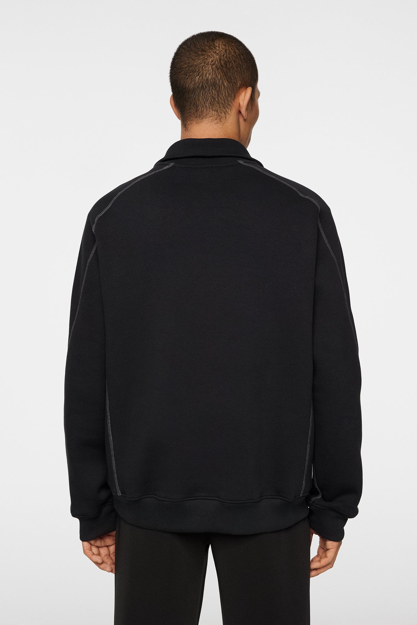Men | Canter Quarter Zip Sweat | Black