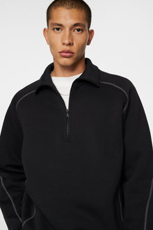 Men | Canter Quarter Zip Sweat | Black