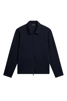 Men | Lansa Jersey Zip Jacket | JL Navy