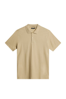 Troy Polo Shirt in Safari Beige by J.Lindeberg