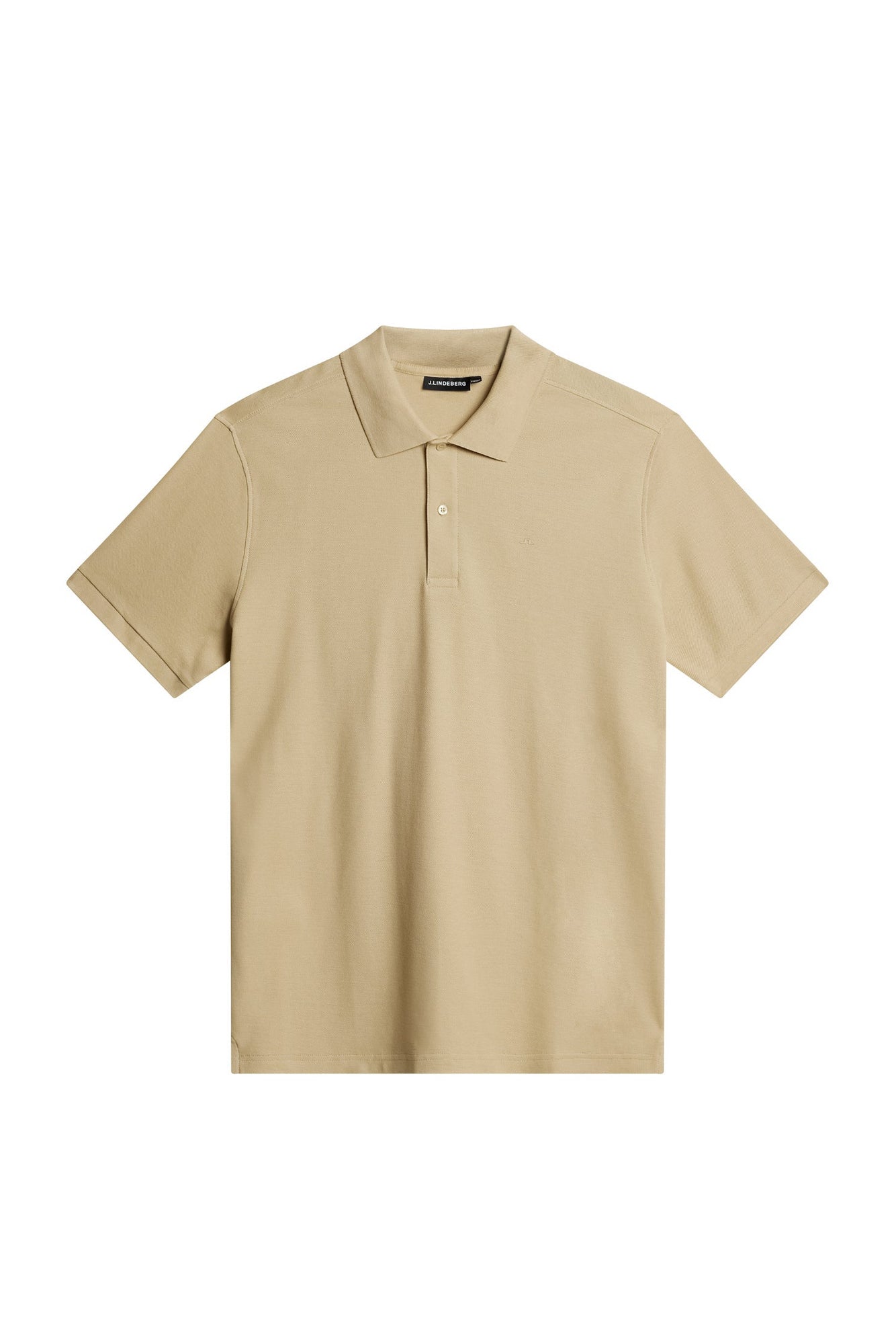 Troy Polo Shirt in Safari Beige by J.Lindeberg