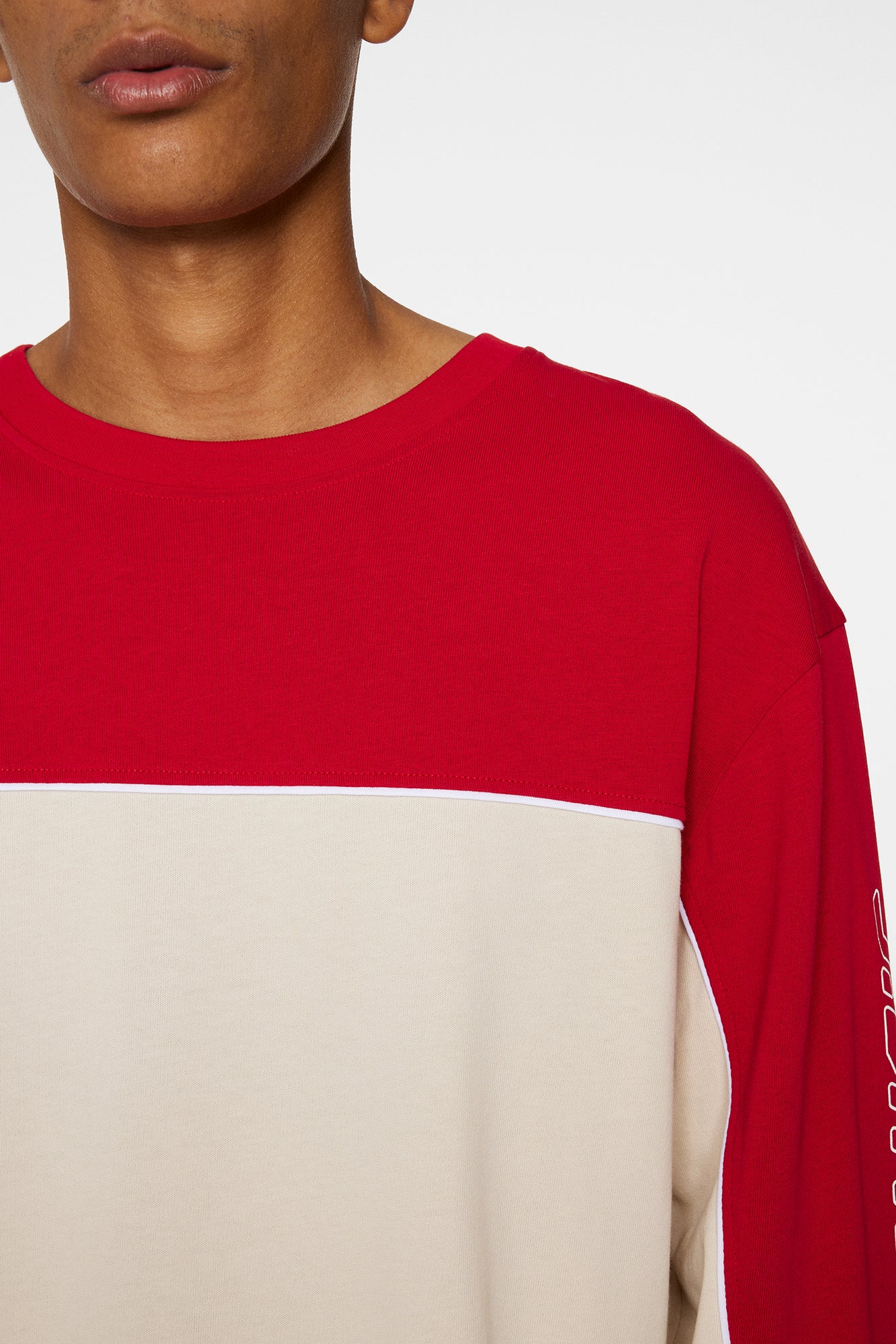 Men | Stanley Panel Longsleeve Tee | Moonbeam