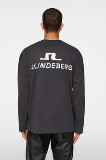 Men | Walsh LS Pocket Tee | Washed Black