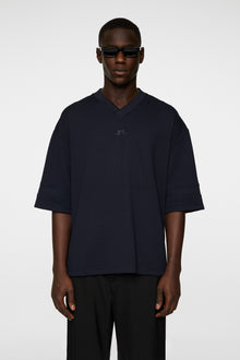 Men | Milos Jersey Mesh Tee | JL Navy