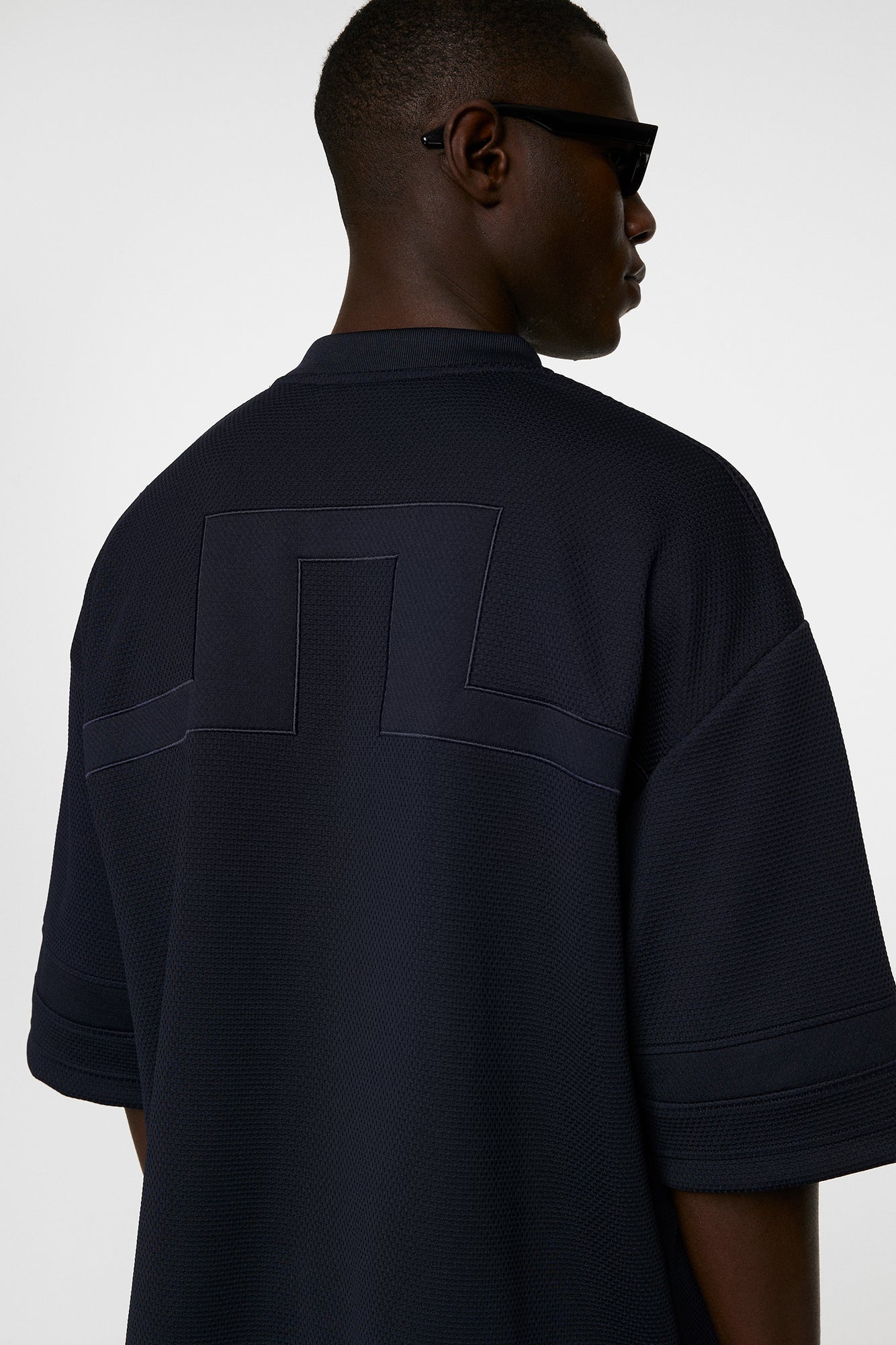 Men | Milos Jersey Mesh Tee | JL Navy