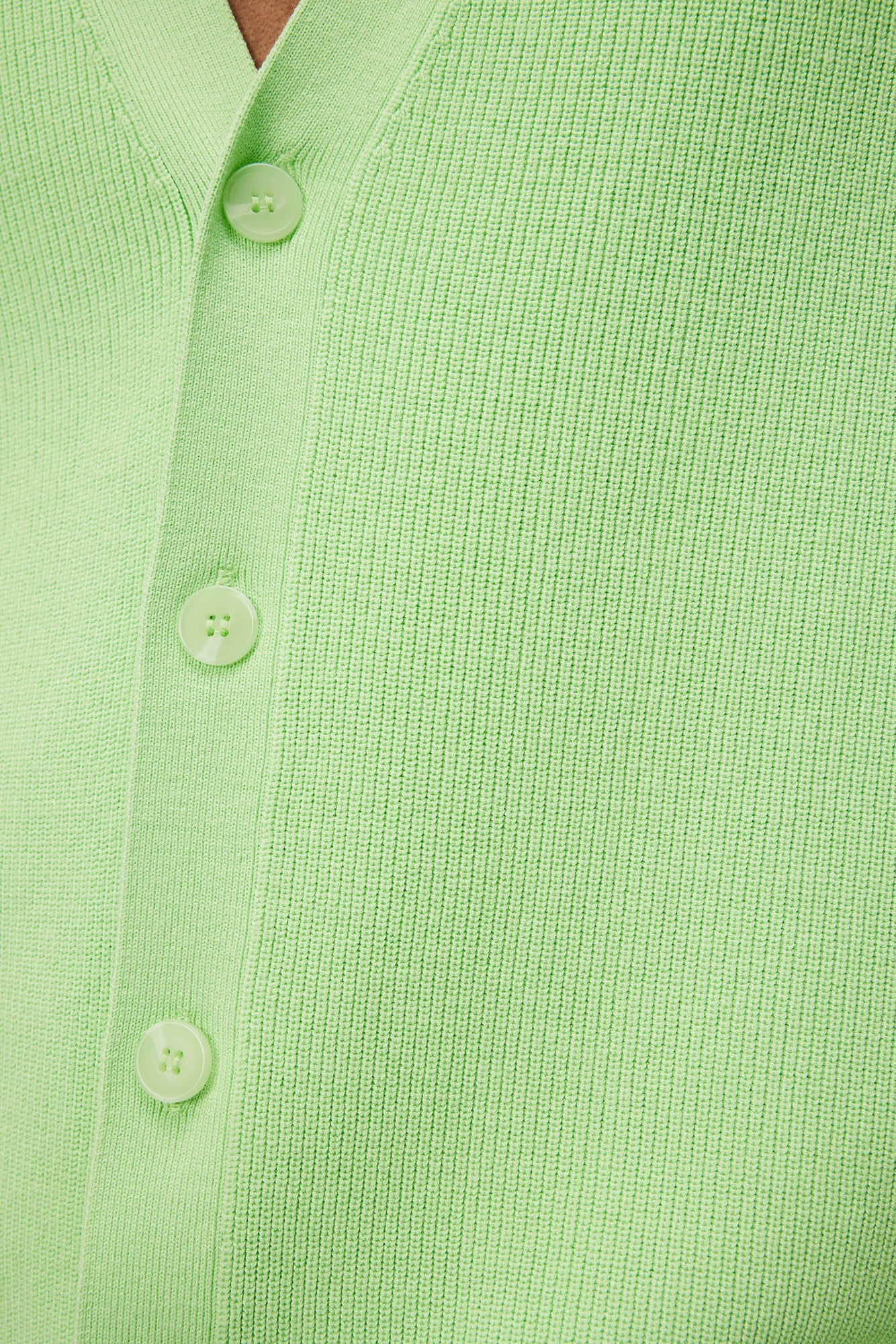 Men | Hugo Cardigan Vest | Paradise Green