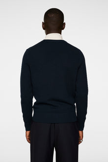 Men | Oliver Structure Sweater | JL Navy