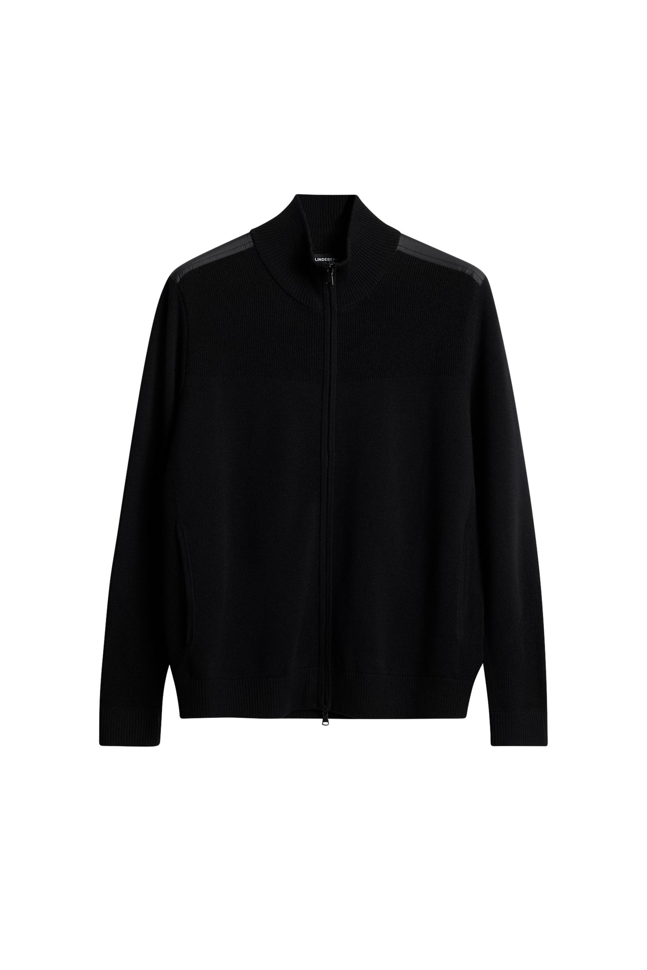 Marty Hybrid Jacket in Black by J.Lindeberg