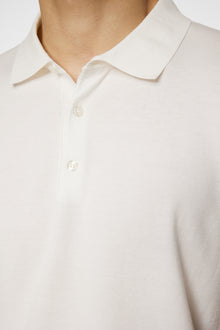 Men | Ridge Knitted Polo | White