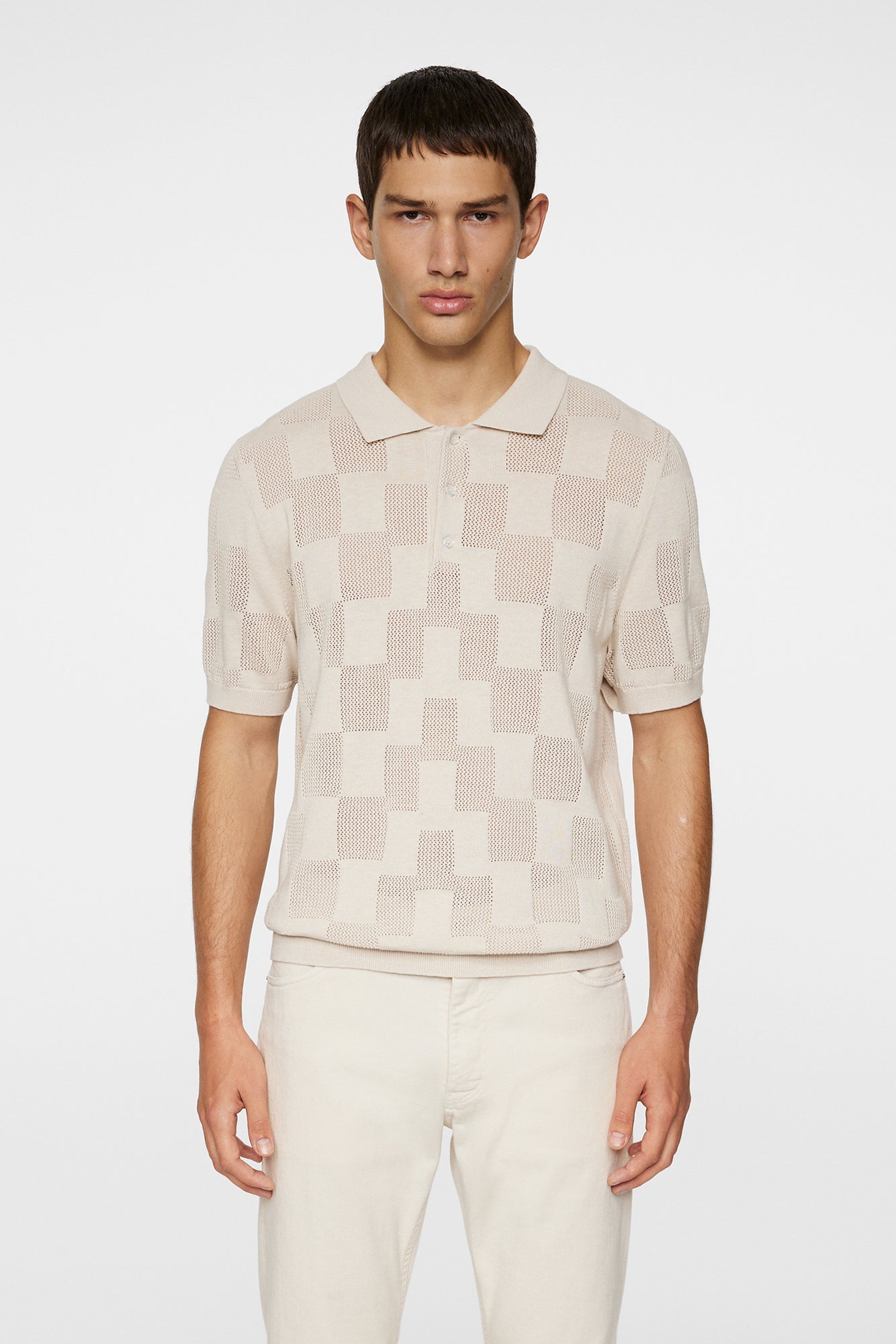 Men | Reymond Stacked Bridge Polo | Moonbeam