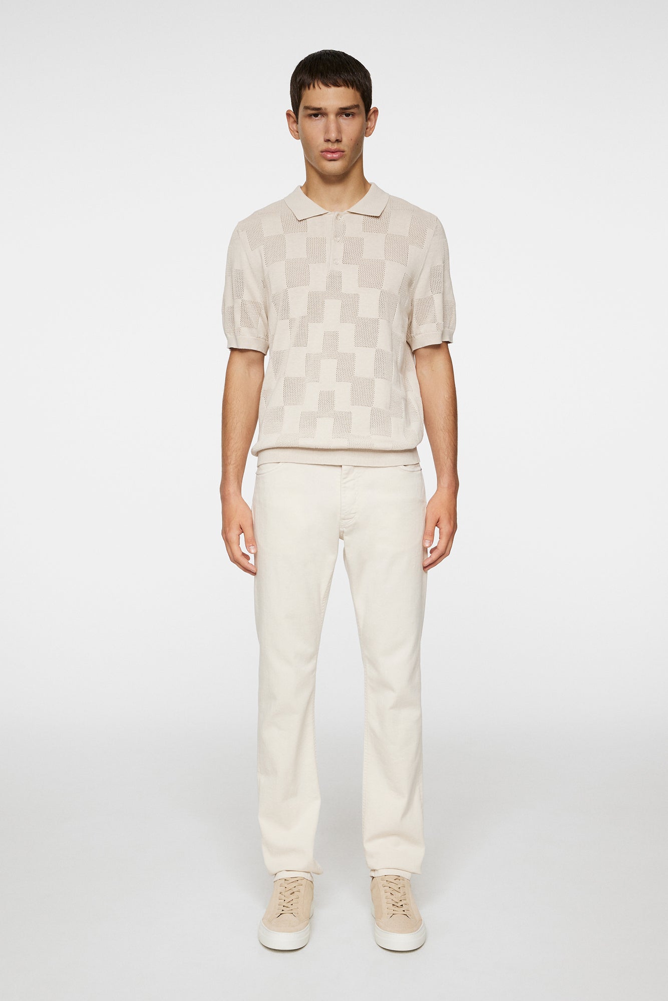 Men | Reymond Stacked Bridge Polo | Moonbeam