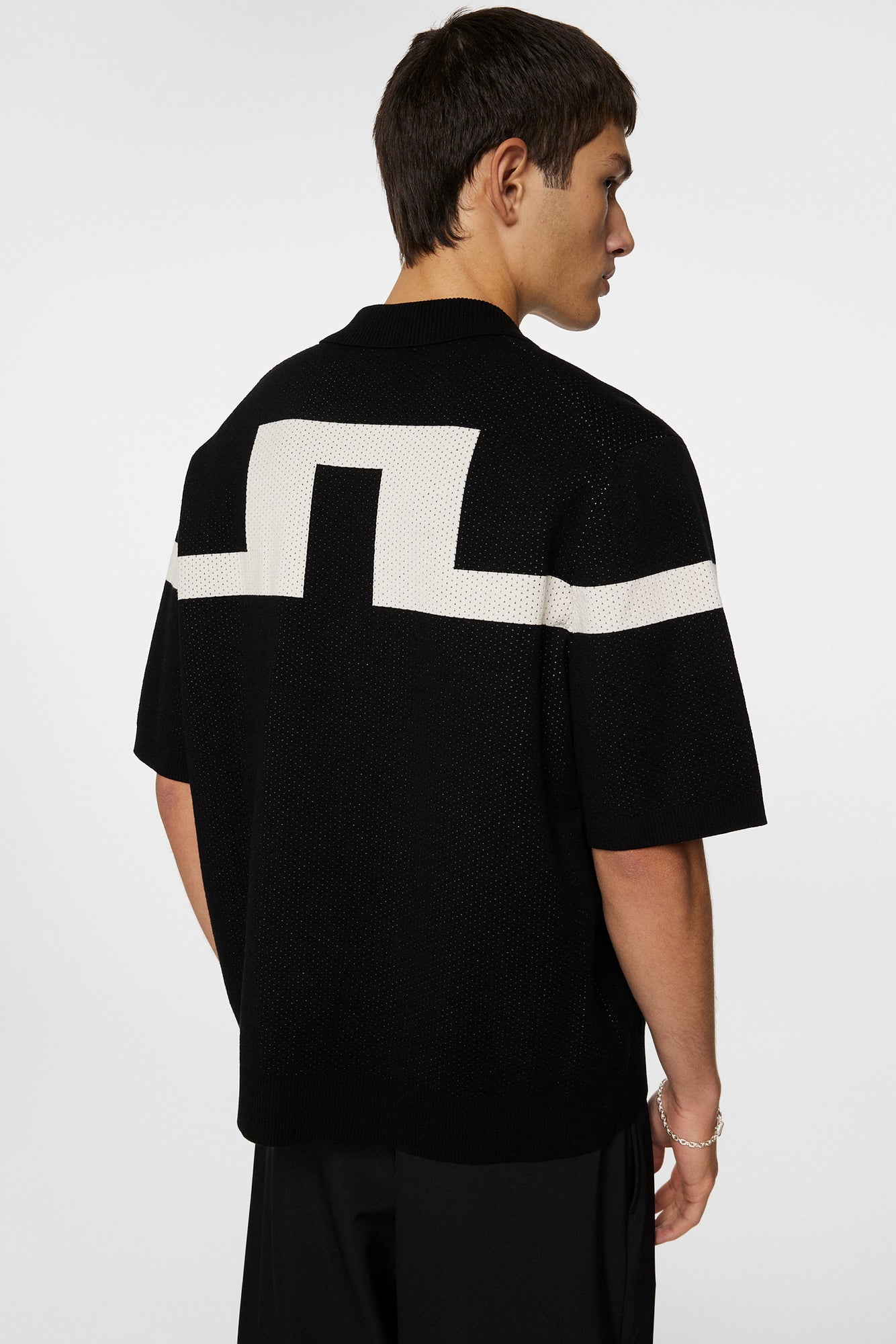 Men | Rayne Knitted Shirt | Black