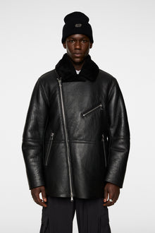 Men | Sutton Shearling Jacket | Black
