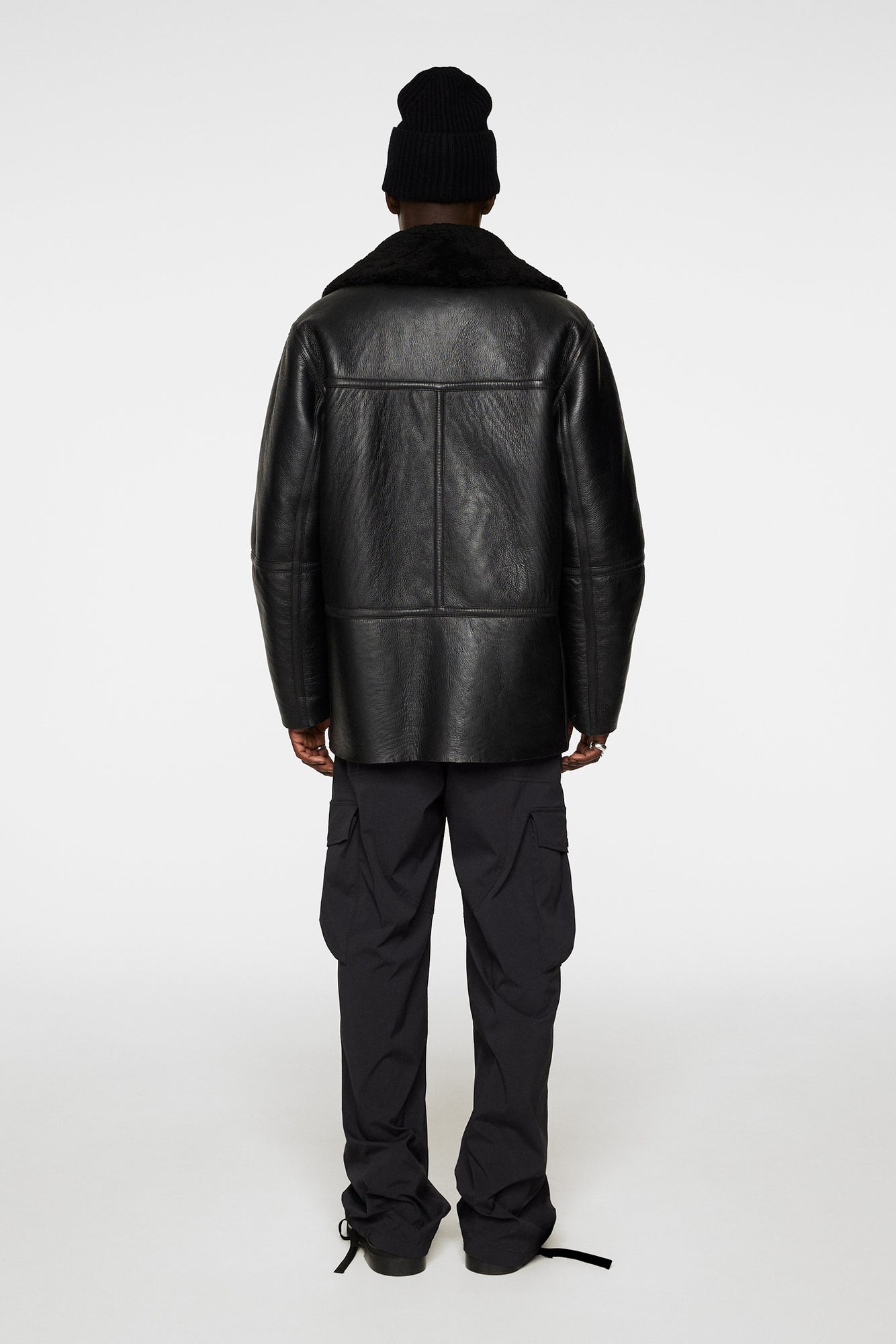 Men | Sutton Shearling Jacket | Black