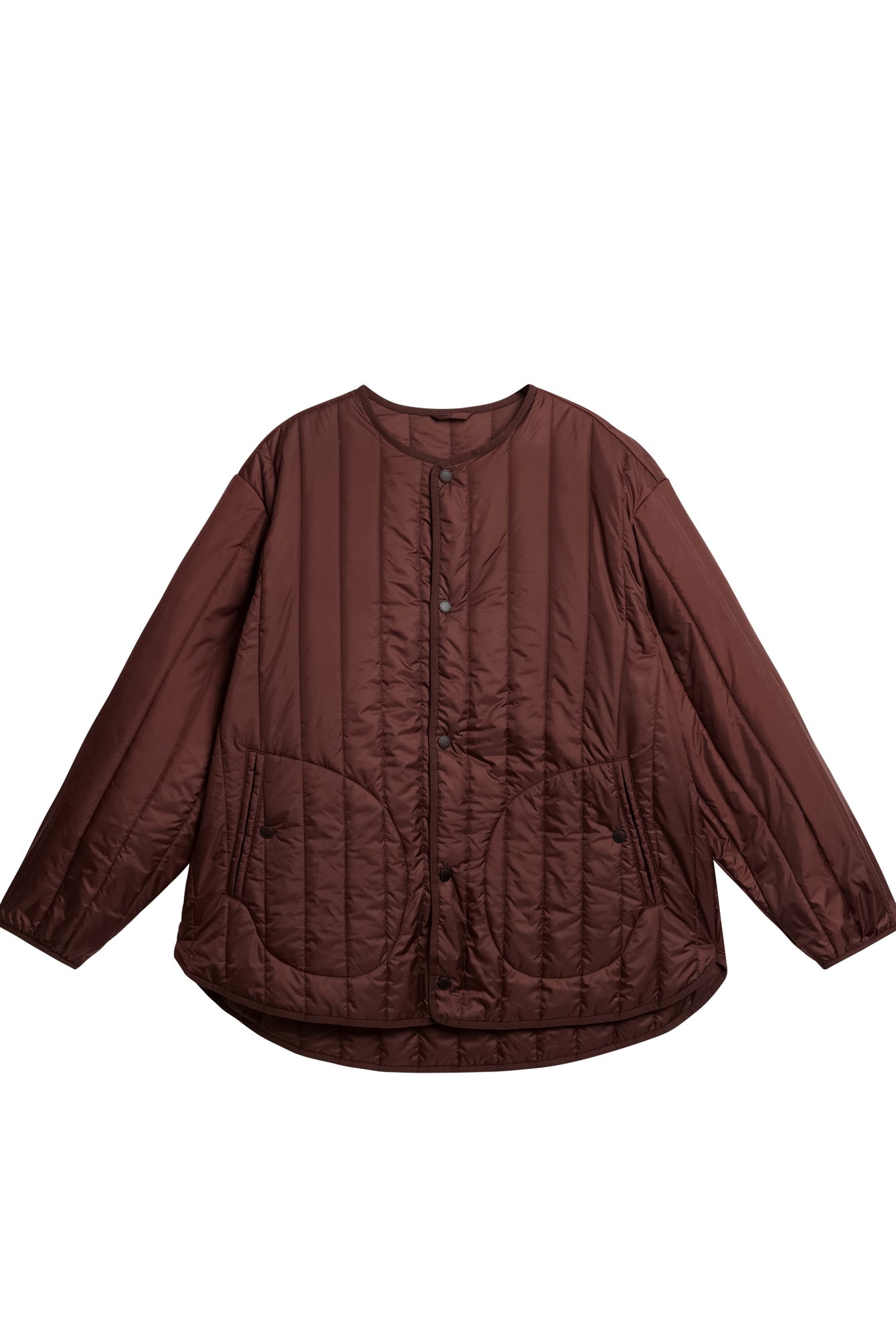 Men | Khaza Quilted Jacket | Bitter Chocolate