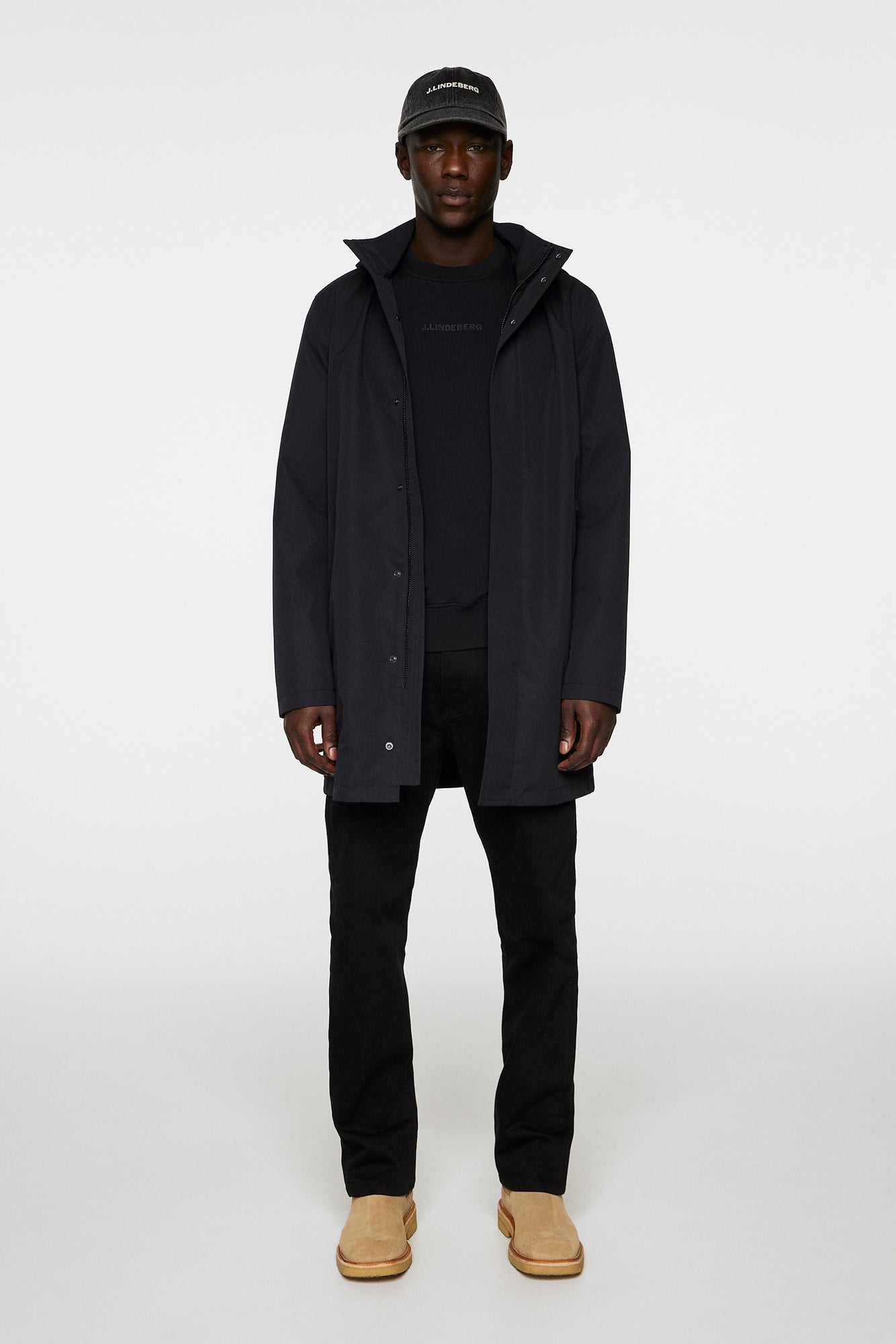 Men | Tobias 2L Midlength Jacket | Black