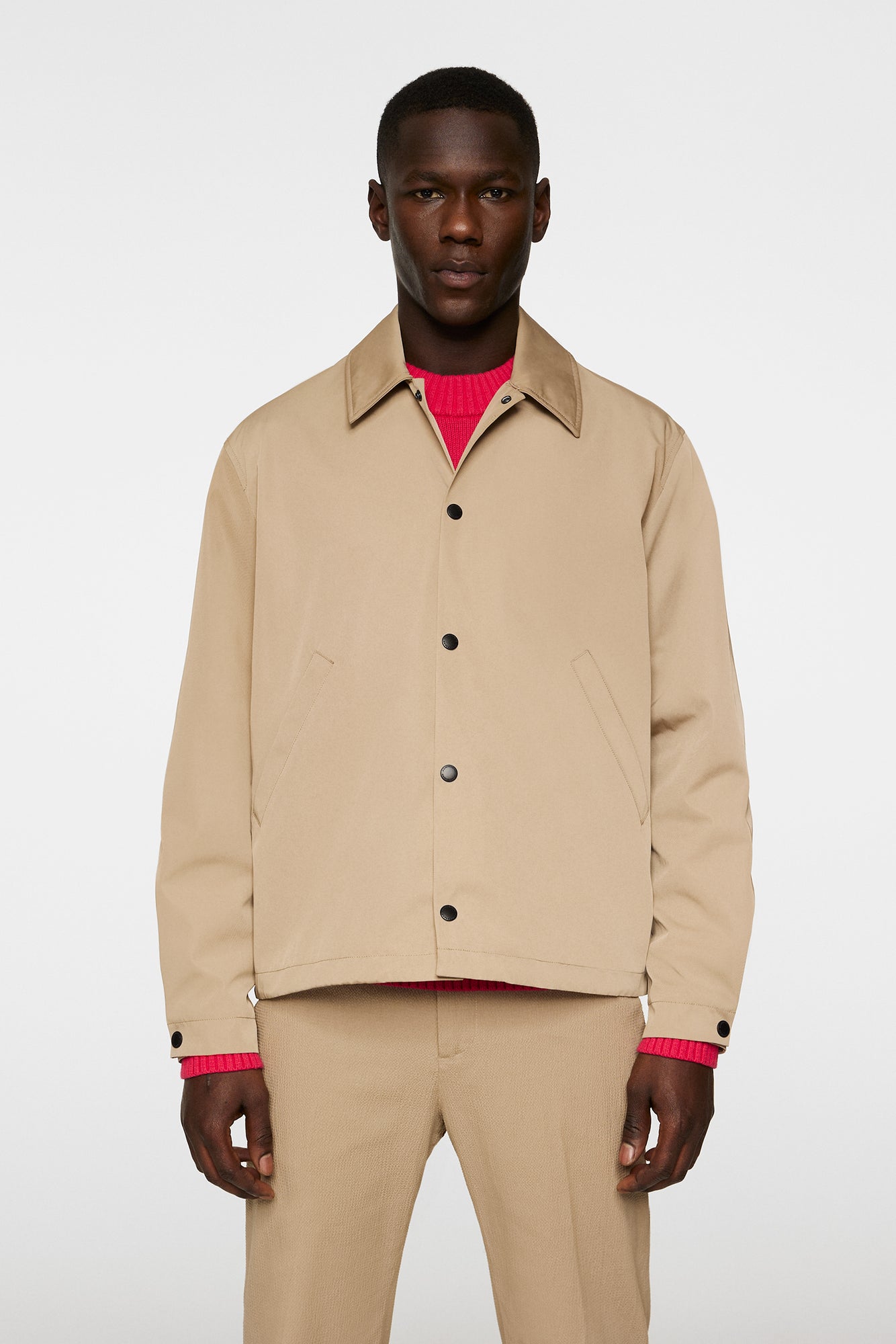 Men | Frazer Coach Jacket | Batique Khaki