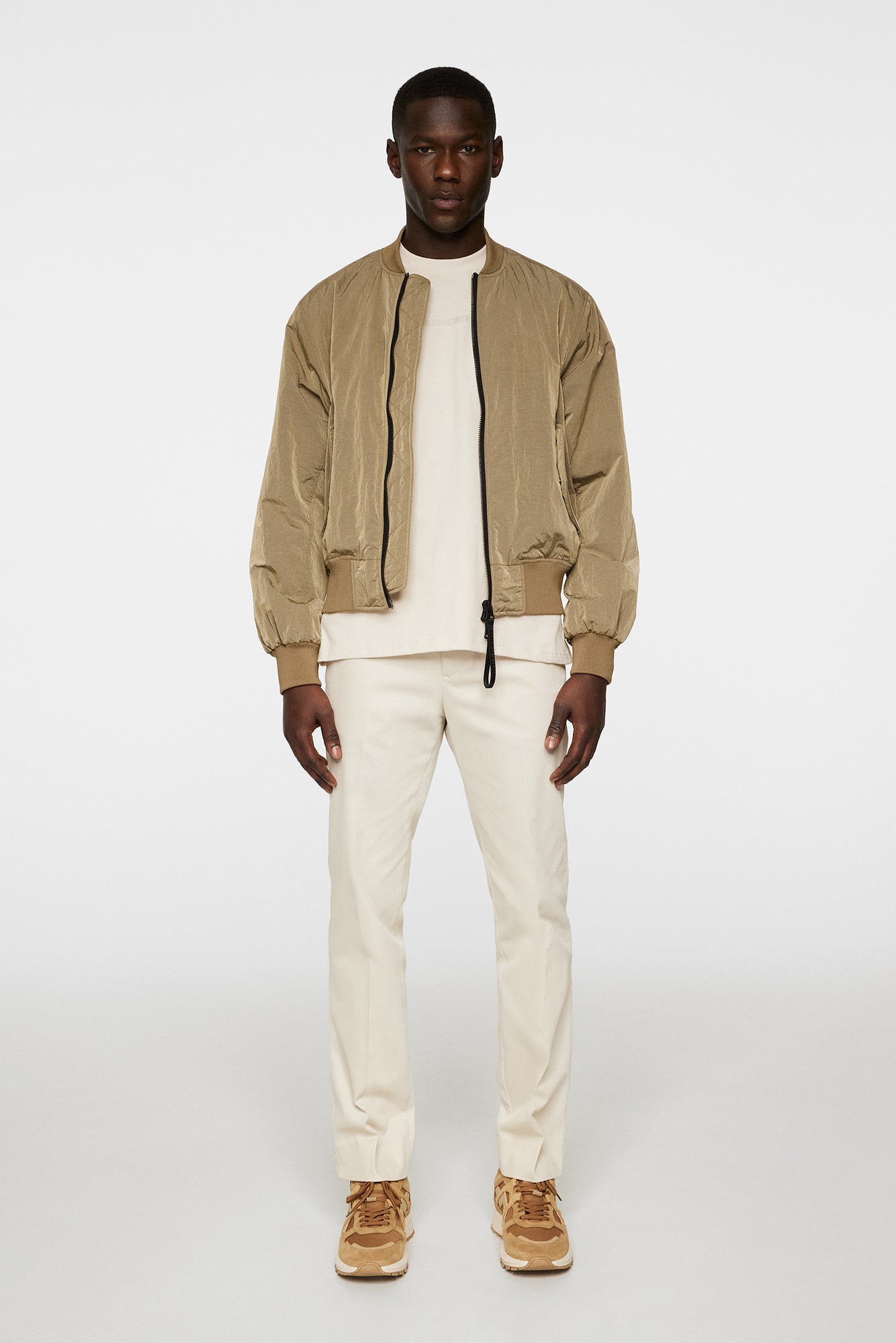 Men | Bradfield Crinkle Bomber Jkt | Batique Khaki
