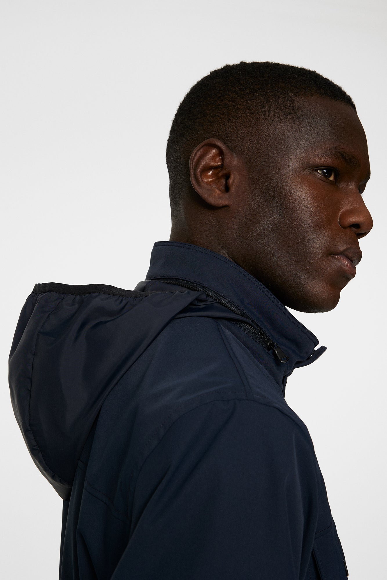 Men | Bailey Poly Jacket | JL Navy