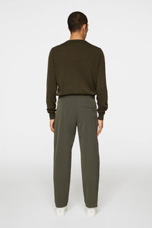 Men | Jin DS Pleated Pants | Forest Green