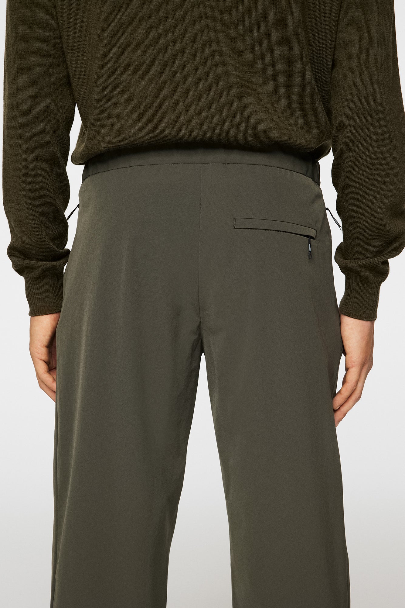 Men | Jin DS Pleated Pants | Forest Green