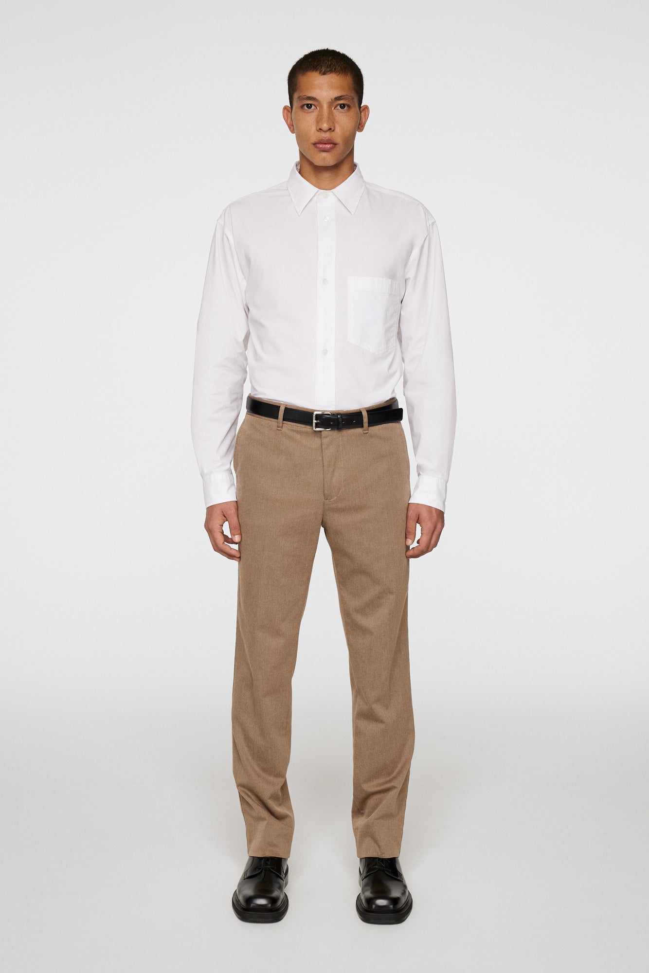 Men | Lois C Flannel Twill Pants | Tiger Brown