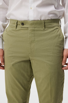 Men | Lois Cloud Satin Pants | Oil Green