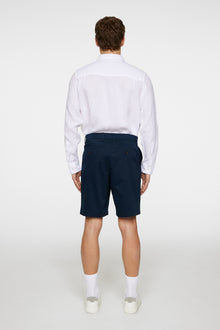 Men | Shane Cloud Satin Shorts | JL Navy