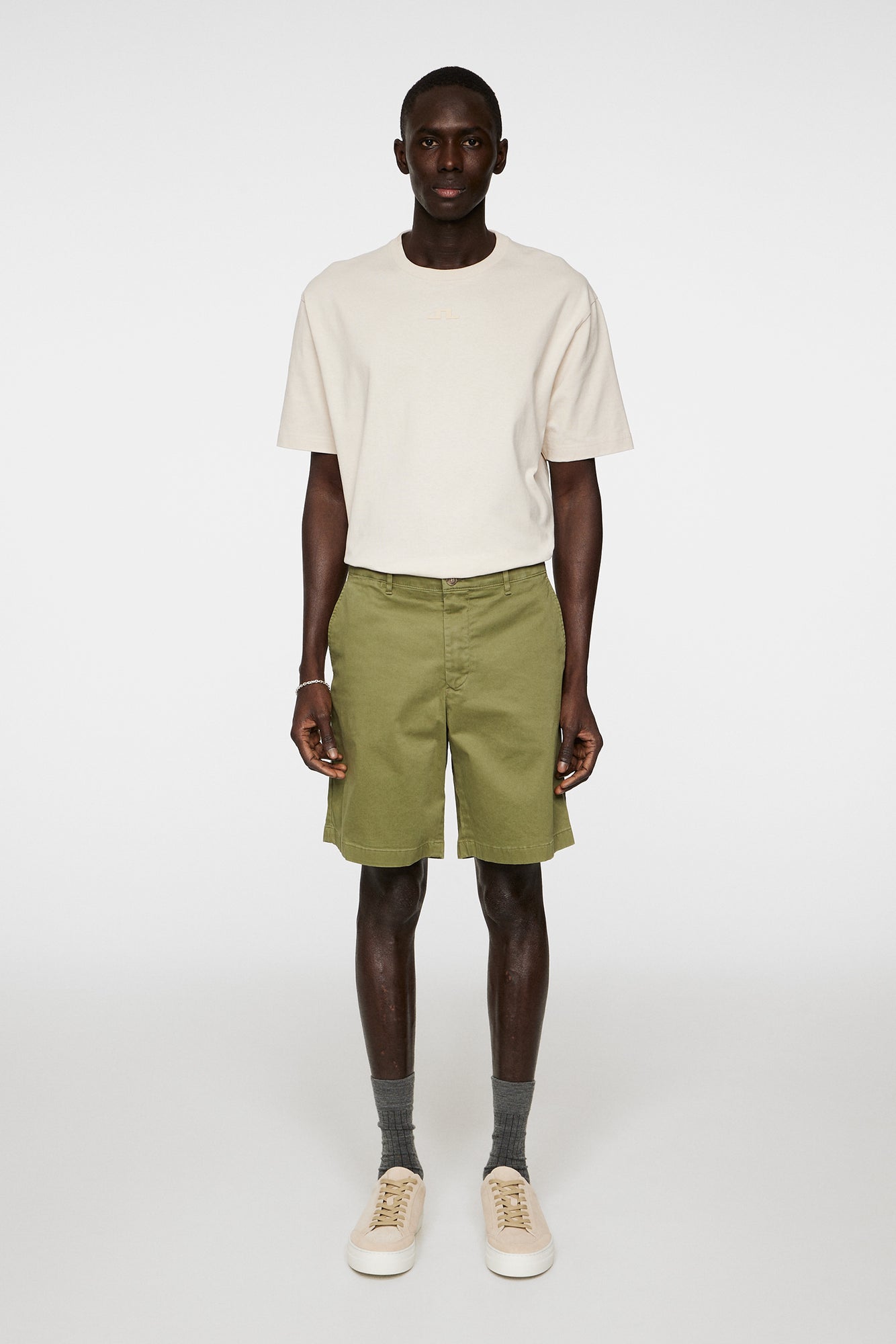 Men | Shane Cloud Satin Shorts | Olivine