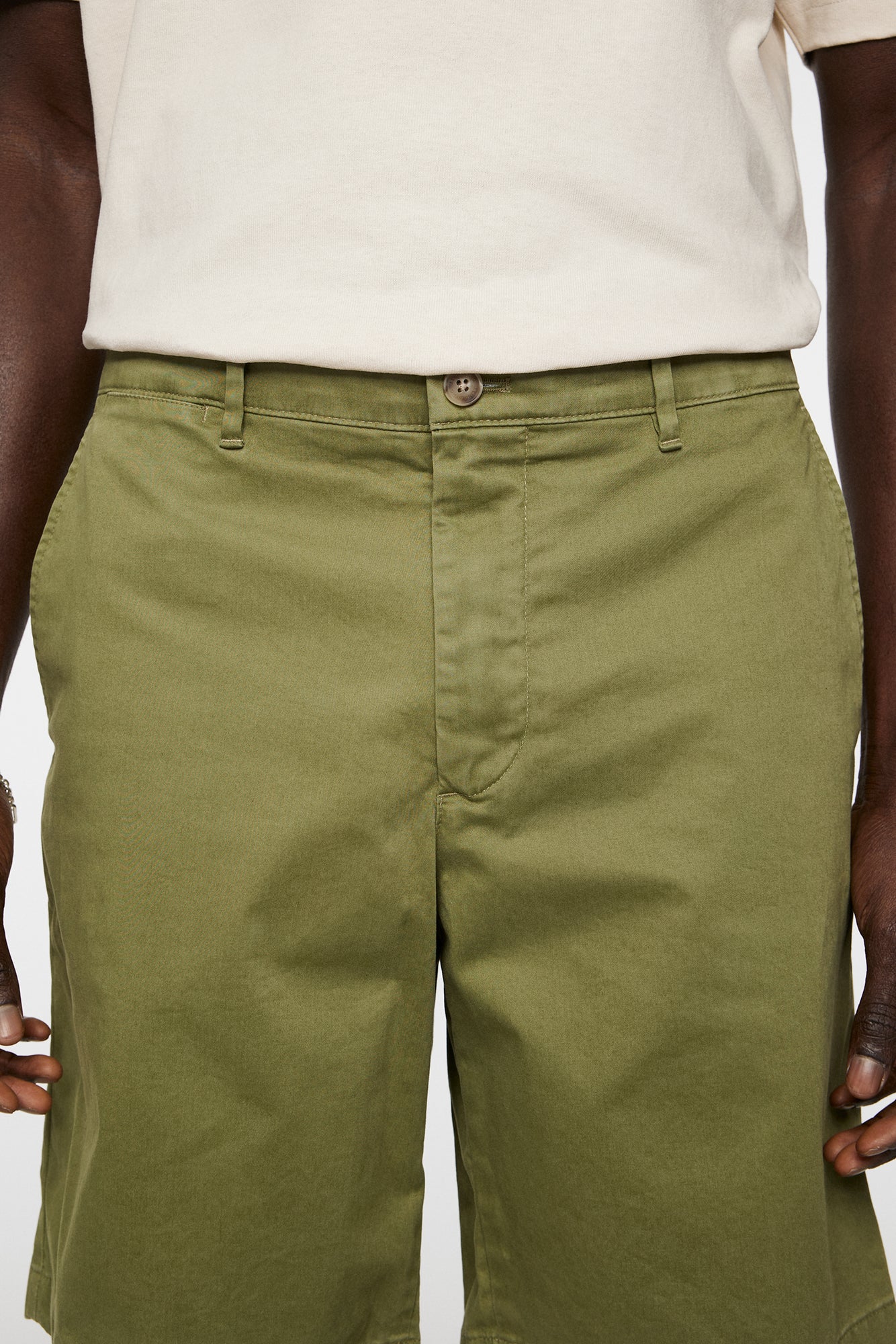 Men | Shane Cloud Satin Shorts | Olivine