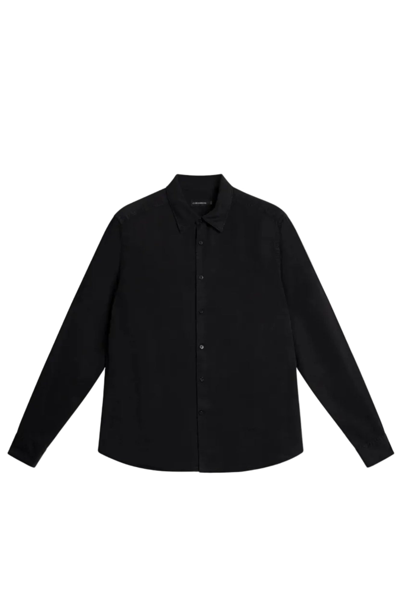 Slim LS Comfort Tencel Shirt in Black by J.Lindeberg