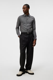 Men | Marlon LS Jersey Slim Shirt | Black