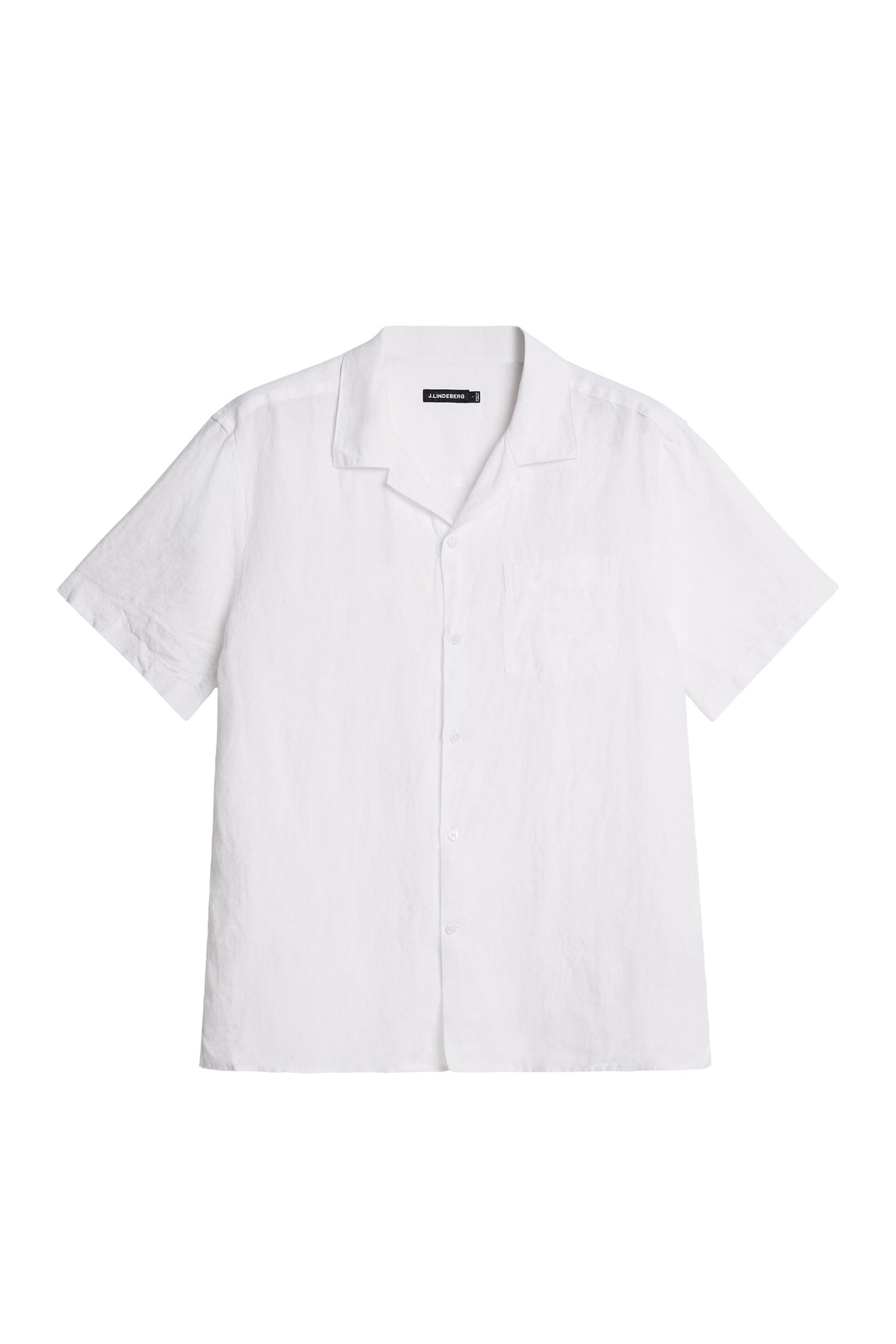 Men | Elio Linen Melange Shirt | White