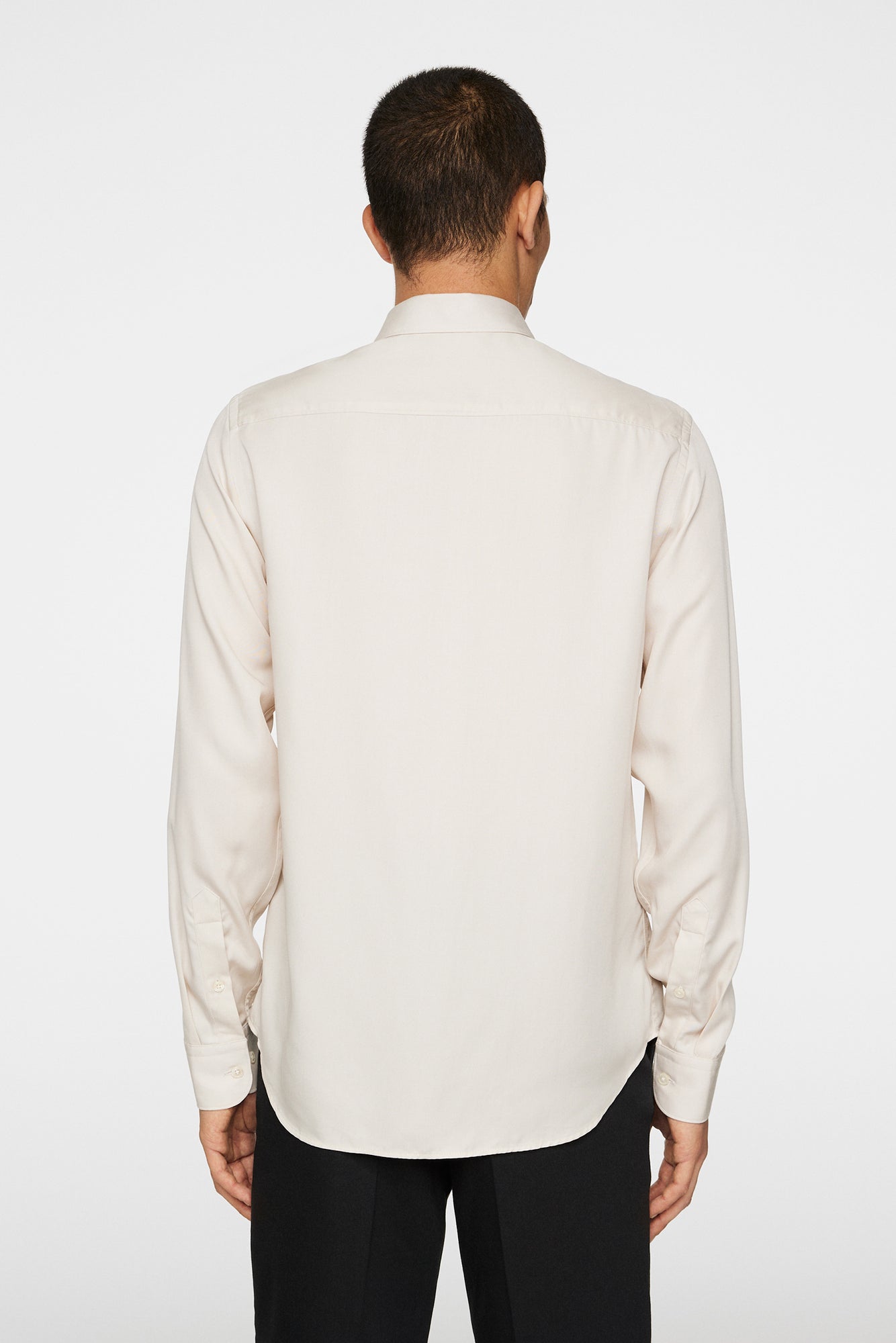 Men | Slim LS Comfort Tencel Shirt | Moonbeam