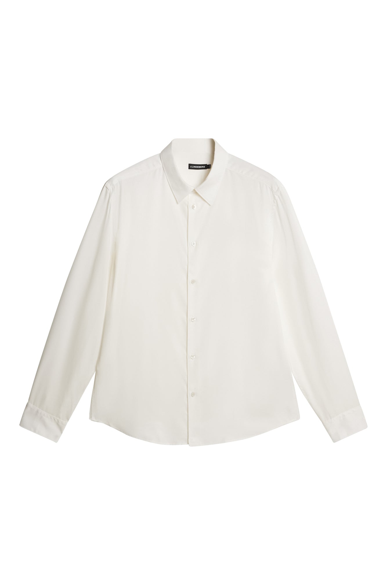 Slim LS Comfort Tencel Shirt in Cloud White by J.Lindeberg