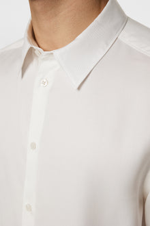 Men | Slim LS Comfort Tencel Shirt | Cloud White (V2)