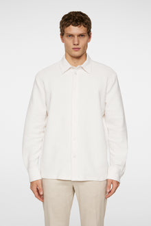 Men | Reg LS Crinkle Jersey Shirt | Cloud White