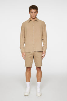 Men | Reg LS Struct Gmd Tencel Shirt | Batique Khaki