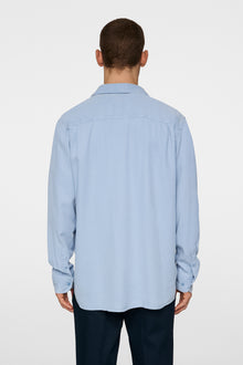 Men | Reg LS Struct Gmd Tencel Shirt | Rain Washed