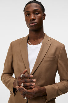 Men | Hopper U Active Hopsack Blazer | Walnut